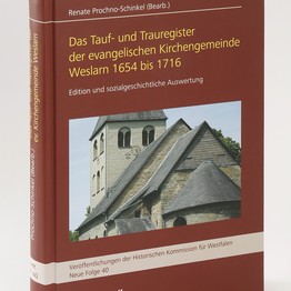 Cover von "Das Tauf- und Trauregister der evangelischen Kirchengemeinde Weslarn 1654 bis 1716"