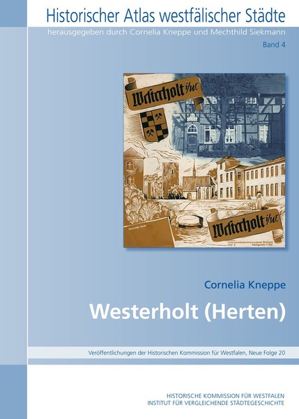 Auf dem Titelbild zu sehen ist ein Ausschnitt mit Ansicht auf die Stadt aus dem Prospekt des Landesfremdenverkehrsverbandes Westerholt von 1939