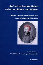 Auf dem Bild zu sehen ist das Cover des Buchs auf dem sich ein Porträt von Justus Gruner befindet