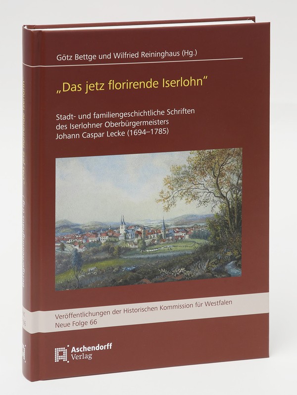 Cover des Bandes mit zeitgenössischem Gemälde der Stadt