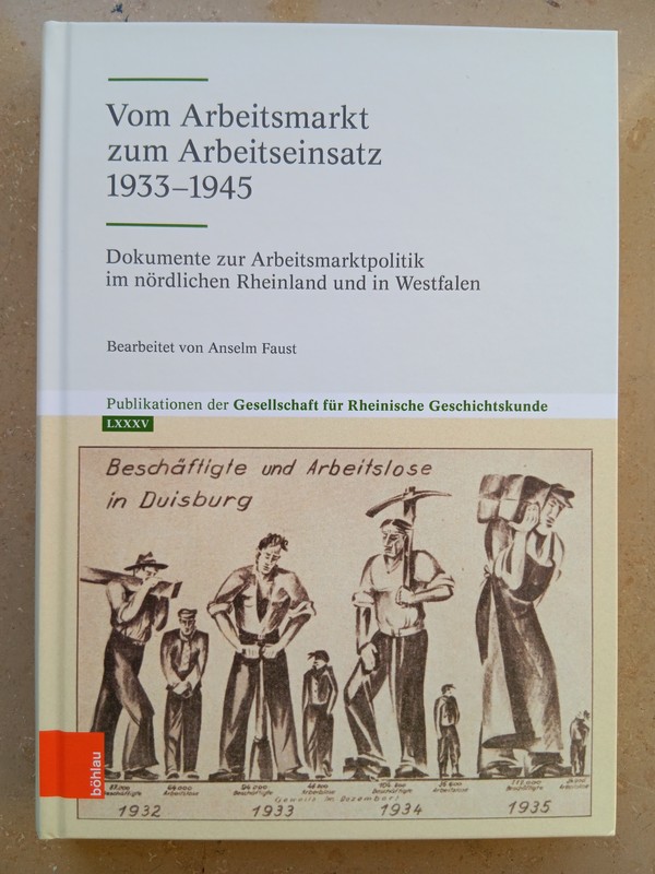 Umschlag des Buches von Anselm Faust, publiziert in der Reihe Neue Folge, Band 84