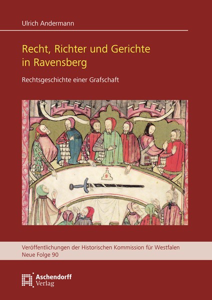 Umschlag des Buches, verfasst von Ulrich Andermann (Neue Folge 90, 30. Sonderveröffentlichung)